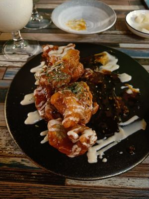 (Half of the) mushrooms at Cafe SIVA 카페 시바 in Seoul