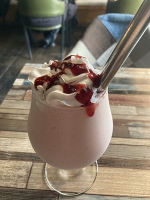 Strawberry milkshake   at Cafe SIVA 카페 시바 in Seoul