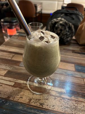 Mint Choc Milkshake at Cafe SIVA 카페 시바 in Seoul