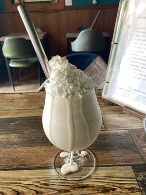 Milk shake (it's actually a dessert)  at Cafe SIVA 카페 시바 in Seoul