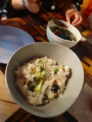Korean style Vegan Risotto at Cafe SIVA 카페 시바 in Seoul