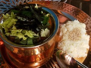 TriYoga Cold Noodle at Cafe SIVA 카페 시바 in Seoul