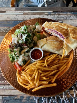 Wrap set excellent!! at Cafe SIVA 카페 시바 in Seoul