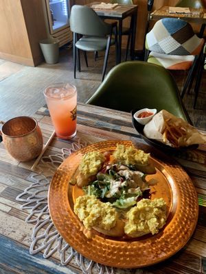 Sandwich set. Too much onion😛 at Cafe SIVA 카페 시바 in Seoul