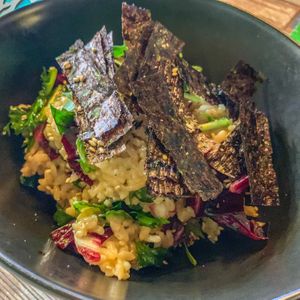 Soy mayo bibimbap  at Cafe SIVA 카페 시바 in Seoul