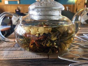 Premium teapot tea at Cafe SIVA 카페 시바 in Seoul
