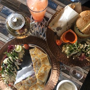 Our vegan lunch at Cafe SIVA 카페 시바 in Seoul