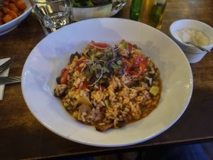 Risotto at Maccaroni Trattoria Italiana in Melbourne