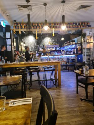 Inside during the day at Maccaroni Trattoria Italiana in Melbourne