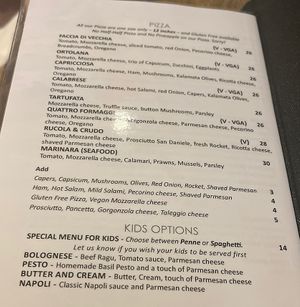   at Maccaroni Trattoria Italiana in Melbourne