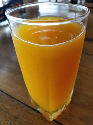 Passion fruit juice at Italia Gusto in Phetchabun