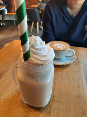 Lotus shake at Crepeaffaire in West London