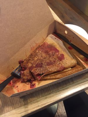   at Crepeaffaire in West London