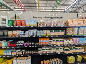 I'm soy into vegan food at Kaylee's in Johannesburg