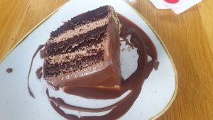 Fudgy Chocolate Cake at Kaylee's in Johannesburg