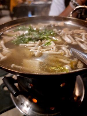 Sabah spicy soup at Camp Forest in Kepong