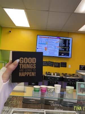 If you eat here you’re blessed  at Java Juice Cafe in Flagstaff