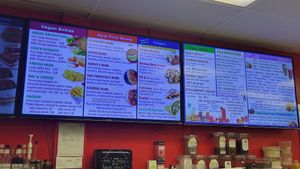 Menus at Java Juice Cafe in Flagstaff