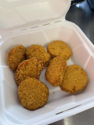 Chick’n nuggets  at Java Juice Cafe in Flagstaff