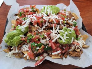 Nachos! at Cruz Tacos in Murrieta
