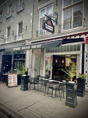   at La Galette Libanaise in Quebec