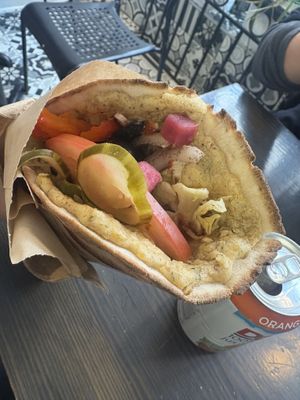   at La Galette Libanaise in Quebec