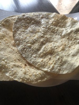 Fries papadams good, too  at Mild 2 Spicy in Chicago