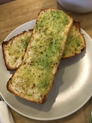 Garlic ciabatta  at Kind in Looe
