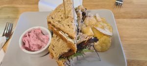 BLT on granary bread at Kind in Looe