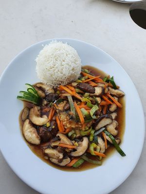 81 on the menu (Fish) at Vegefarm in Bremen