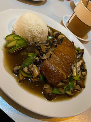 Vegane Ente at Vegefarm in Bremen