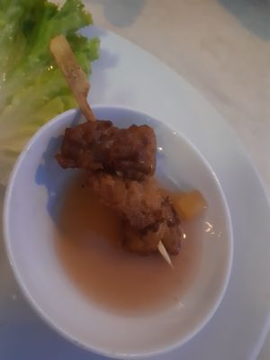 Satay Spieß at Vegefarm in Bremen