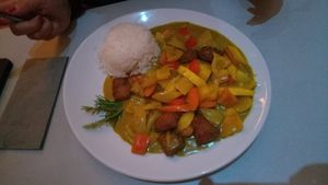 61 Mango Curry at Vegefarm in Bremen