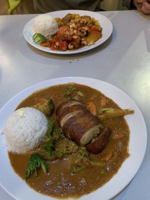 Peanut Ente / he do Huhn   at Vegefarm in Bremen