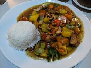 32 Veg. He-Do Huhn at Vegefarm in Bremen