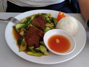 Ente süß sauer at Vegefarm in Bremen