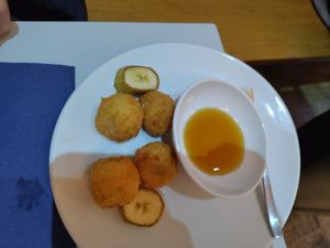 Dessert Bananen at Vegefarm in Bremen