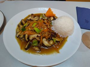 Hauptgericht Heilbutt at Vegefarm in Bremen