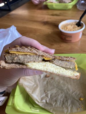 Breakfast Sandwich  at Willowbeez Soulveg in Columbus