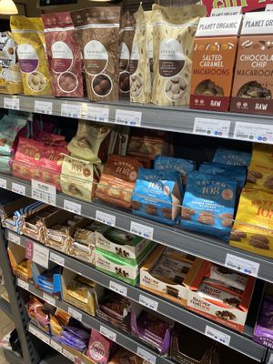 Snacks  at Planet Organic - Islington in North London