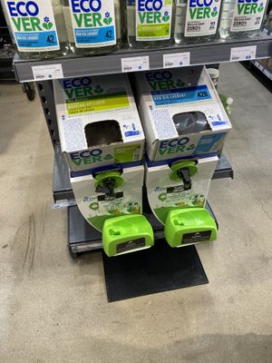 Ecover refill station  at Planet Organic - Islington in North London