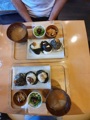Vegan combo set at Musubi Cafe - Gion Kamogawa in Kyoto