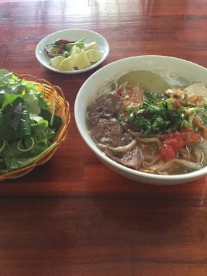 Pho at Quan Chay - Pham Ngu Lao in Hoi An