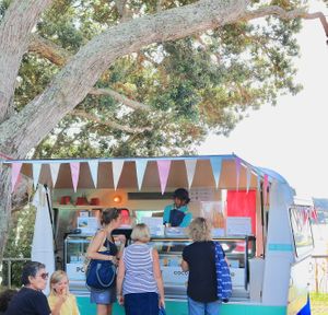 Available for events and festivals.
An all vegan menu is available for festivals. at Lalele Organic Gelato in Hobsonville