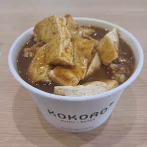 Tofu katsu curry at Kokoro in Liverpool