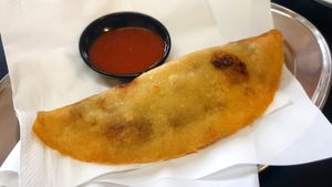 Black Bean Empanada at Tio Rico in Launceston