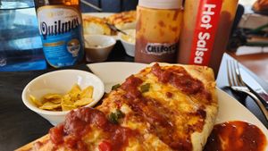 Burrito, the Chipotle sauce was to die for at Tio Rico in Launceston