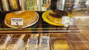 Desserts at Tio Rico in Launceston