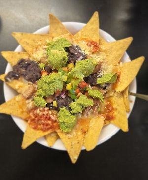 Nachos with guacamole at Tio Rico in Launceston