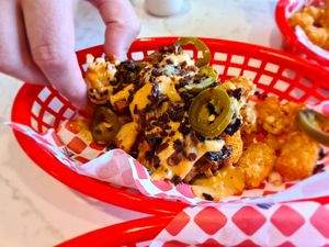 Cola BBQ Loaded at Wise Boys Burgers in Auckland